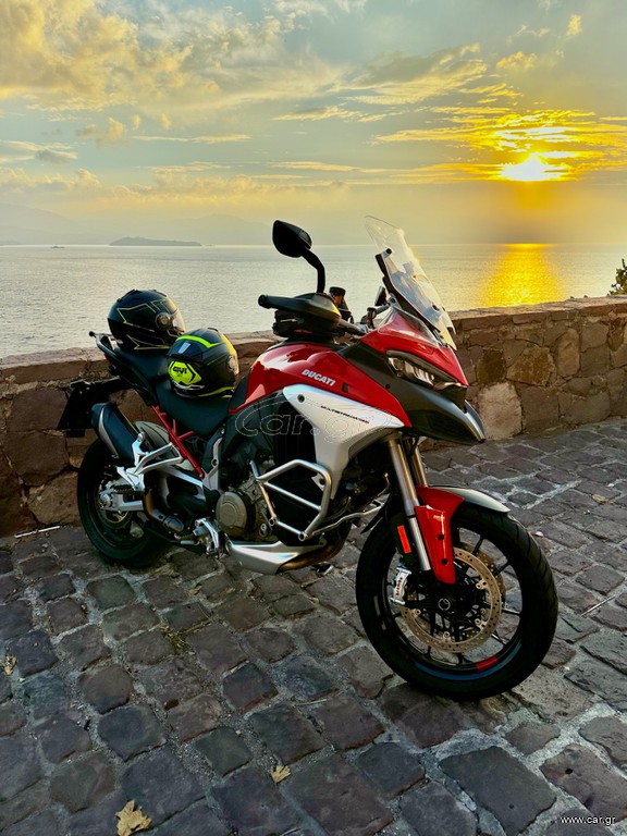 Ducati Multistrada V4 S 2021 V4S +Radar Ελληνικής αντιπροσωπείας