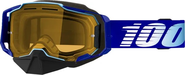Μάσκα Μηχανής 100% Armega Snow Goggle Μπλε