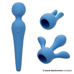 CalExotics Couture Collection Body Wand Kit - Blue-thumb-4