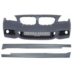 Emprós Profulaktíras me Plaϊná Kit katállhlo gia BMW F10 F11 5 Series (2011-2014) M-Technik Schediasmós Chorís Omíchlhs Proboleís