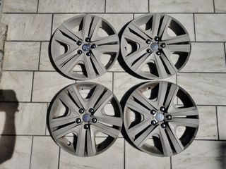 Τάσια γνήσια Peugeot 208 (4 ΤΕΜ) 16αρι