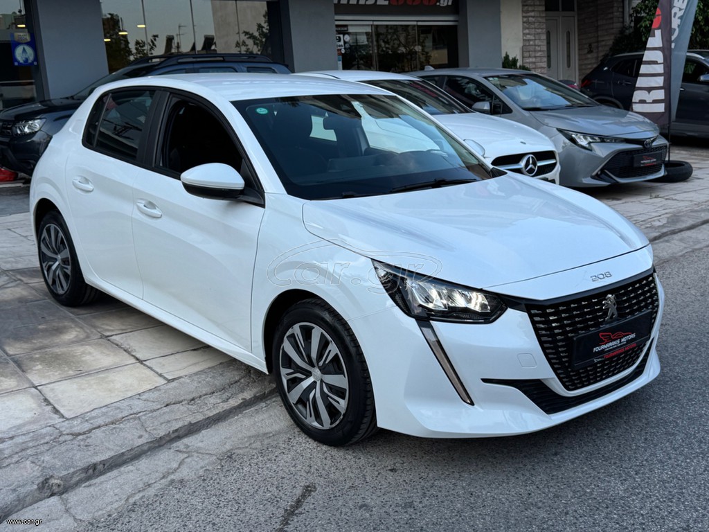 Peugeot 208 2020 1.5 DIESEL 100 ACTIVE PLUS ΕΛΛΗΝΙΚΟ BOOK SERVICE PEUGEOT.