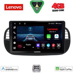 LENOVO LVE 8130BL_CPAA (9inc) MULTIMEDIA TABLET for FIAT 500 mod. 2007-2015 (BLACK) | Pancarshop