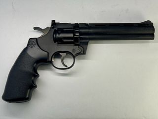 Αεροβόλο πιστόλι Crosman 357 (αμπούλας CO2 12gr) , διαμετρήματος 4,5mm (Pellets & BBs), σε Άριστη Κατάσταση! + Δώρο: Βολίδες GAMO Energy 7,56 grains + Στόχοι σκοποβολής