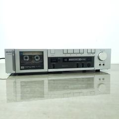 Akai CS-F110 Κασετόφωνο Cassette Deck Silver Face Dolby B Metal Tape Serviced