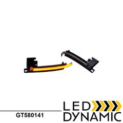 GTLED Φλας Καθρέφτη AUDI A3 8P A4 A5 B8 Q3 A6 C6 Led Dynamic Smoke 2 Τεμάχια