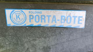 Σκάφος 1995 porta boat, 40 κιλά (πτυσόμενη, για μηχανή 6Hp)-thumb-2