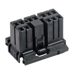 NAMZ, AMP Multilock connector. Black, plug, 8-pins