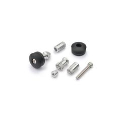 Daytona, bar end mirror adaptor set. Black