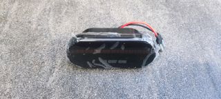 Σετ φλας φτερού dynamic led smoke, σκούρο, μαύρο κρύσταλλο για Golf 4