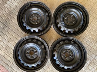 Σιδερένιες Ζάντες 15'' 4x100 ET39 Toyota Yaris (2018) - Τετράδα