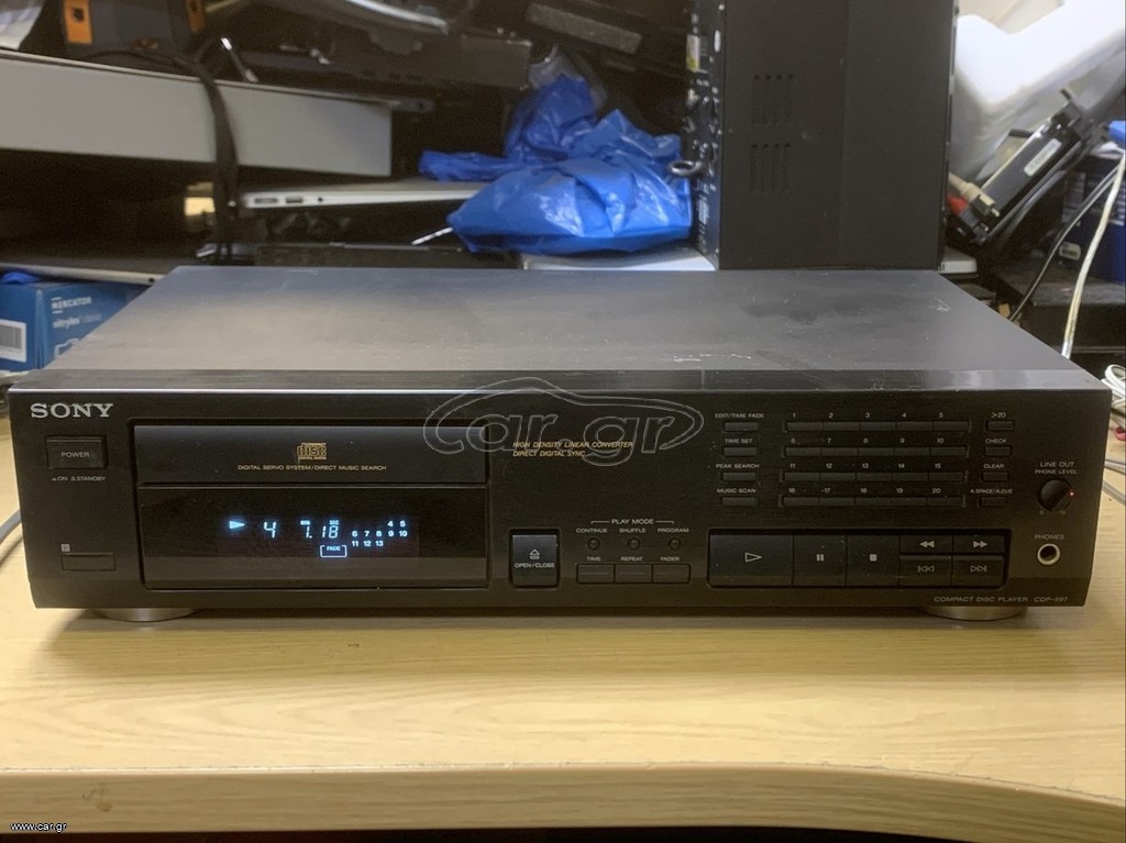 CD PLAYER SONY CDP - 597
