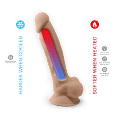 Silexd Model 1 8" Vibrating + LRS Realistic Dildo-thumb-5