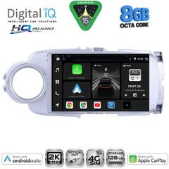 DIGITAL IQ BXK 20737SL_CPAA (9inc) MULTIMEDIA TABLET for TOYOTA YARIS mod. 2011-2015 (SILVER) | Pancarshop