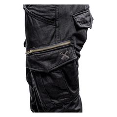 John Doe Stroker Cargo XTM pants black - 32/34-thumb-3