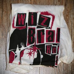 Γυναικεία κοντομάνικη μπλούζα silky black cotton Original Wiz T-Shirt Rock&roll Guitar star-thumb-11