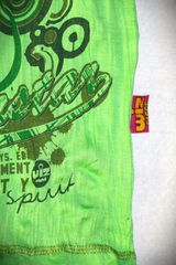 Γυναικεία αμάνικη μπλούζα silky cotton Original Wiz T-Shirt Rock&roll Superstar green-thumb-6