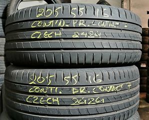 205/55R16 Continental Μεταχειρισμένα DOT 2424