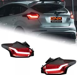 ΦΑΝΑΡΙΑ ΠΙΣΩ LED Taillights Ford Focus Hatchback Upgrade ST Design 2015-2018