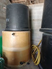 Πλαστικοί Κάδοι Οινοποίησης (Food Grade) από 500L έως 1500L με Μεταλλικές Βάνες