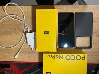 Xiaomi Poco M6 pro 256GB αποθηκευτικό χώρο 8GB RAM + θήκη + γρήγορο φορτιστή 67W.