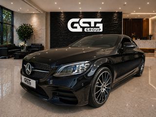 Mercedes-Benz C 300 2019 ψηφιακος πινακας,black,amg ,alcantara,full service history-thumb-1