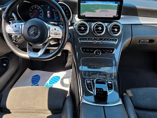 Mercedes-Benz C 300 2019 ψηφιακος πινακας,black,amg ,alcantara,full service history-thumb-11