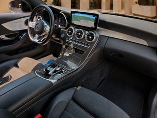 Mercedes-Benz C 300 2019 ψηφιακος πινακας,black,amg ,alcantara,full service history-thumb-10