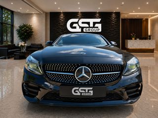 Mercedes-Benz C 300 2019 ψηφιακος πινακας,black,amg ,alcantara,full service history-thumb-7