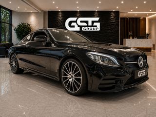 Mercedes-Benz C 300 2019 ψηφιακος πινακας,black,amg ,alcantara,full service history