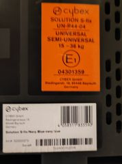 CYBEX SOLUTION S i FIX - Navy blue-thumb-4