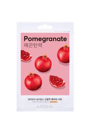 MISSHA Airy Fit Sheet Mask - Υφασμάτινη Μάσκα Προσώπου με Εκχύλισμα Ροδιού για Σύσφιξη, Ελαστικότητα και Αντιγηραντική Λάμψη 1τμχ (19g)