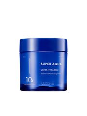 MISSHA Super Aqua Ultra Hyalron Balm Cream - Πλούσια Ενυδατική Κρέμα-Balm Προσώπου με 10 Τύπους Υαλουρονικού Οξέος για Βαθιά Ενυδάτωση 100-Hour 70ml