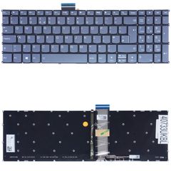 Πληκτρολόγιο - Laptop Keyboard για Lenovo Ideapad 5 15ARE05 - Model/Type : 81YQ SN20W65220 PR5SB LCM19J33GRJ686 UK No Frame Backlight Gray ( Κωδ.40733UKBL )
