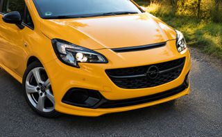 Opel Corsa 2019 GSI/TURBO/RECARO SEATS/ΠΡΟΣΦΟΡΑ Mandarina Yellow,-thumb-1