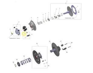 Μπίλια Βαριατόρ 14,0gr Segway Snarler.600 AT5 E5 SG-E01-E100050-000-00