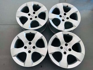Γνήσιες Ζάντες Peugeot 17" 4x108 με Αισθητήρες TPMS (Σετ 4 τεμάχια)