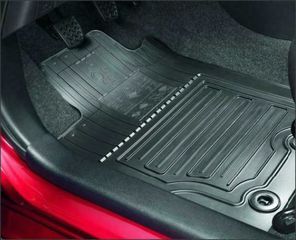 Toyota Γνήσια Λαστιχενια Πατάκια Πλήρες Σετ Για Toyota Yaris 11'-19' non-Hybrid (Περιλαμβάνει 2 Εμπρόσθια και 1 Οπίσθια Πατάκια)