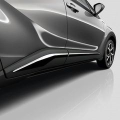 Toyota Γνήσια Πλαϊνά Διακοσμητικά Χρωμίου Χρώματος Για CH-R 16'-22' (2 Δεξιά,2 Αριστερά)