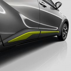 Toyota Γνήσια Πλαϊνά Διακοσμητικά Lime Green Χρώματος Για CH-R 16'-22' (2 Δεξιά,2 Αριστερά)