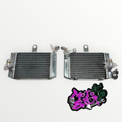 Ψυγεία TRANSALP 400-600 HONDA XLV 400-600 Aluminum Radiator Cooling For Honda xlv 400-600