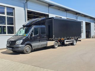 Καρότσα Μουσαμάς Mercedes-Benz 2019 Sprinter 519 DOKA