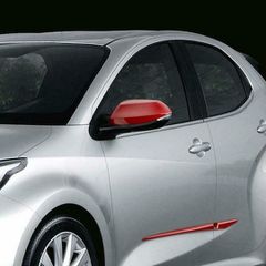 Toyota Γνήσια 2τμχ Καπάκια Εξ. Καθρέπτη Χρώματος Vivid Coral 3U7 Για Yaris 20'-