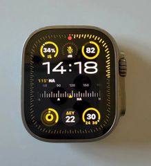 Apple Watch Ultra 1 Titanium 49mm Αδιάβροχο με eSIM (Alpine Loop - M)
