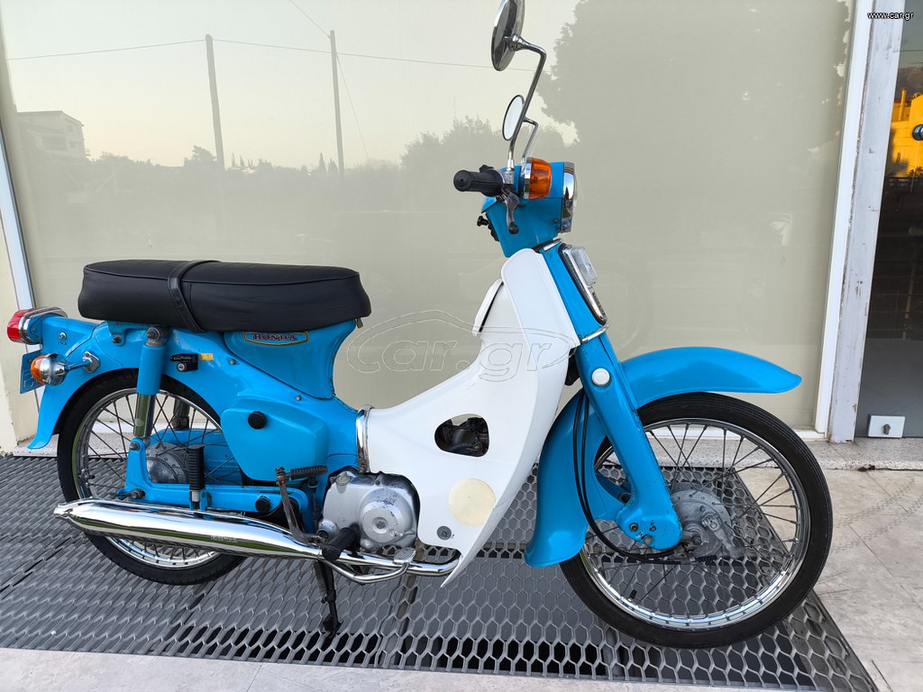 Honda C 1980 C50C 6v Ελληνικό αβαφω όχι ανακατασκευή