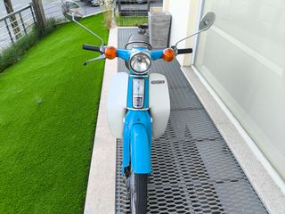 Honda C 1980 C50C 6v Ελληνικής αντιπροσωπείας αβαφο όχι ανακατασκευή-thumb-3