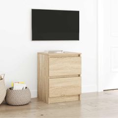 Έπιπλο Τηλεόρασης Sonoma Δρυς 40x35x54 εκ. από Τεχνητό Ξύλο 861771