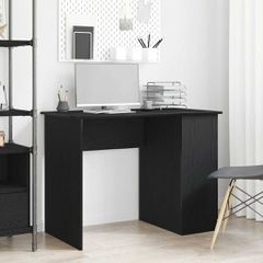 Γραφείο Μαύρη Δρυς 100x55x75 εκ. από Τεχνητό Ξύλο 862434