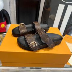 Louis vuitton Slides High Quality Made in Malaisia