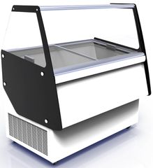 Premium βιτρίνα χύμα παγωτού με αυτόματη απόψυξη 540 lt ΚΡ-37